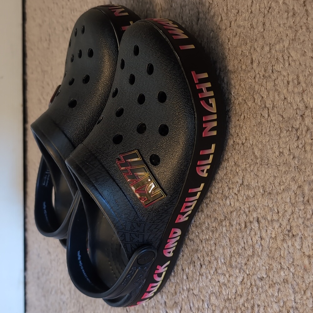 KISS Crocs- LIGHT UP!